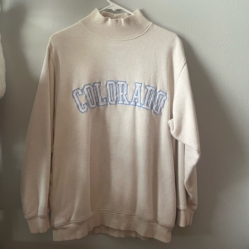 Aerie Oversized Mockneck Sweatshirt